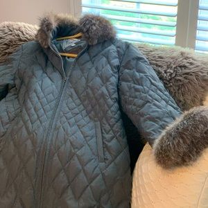 Marvin Richards SZ. L coat with Fox trim